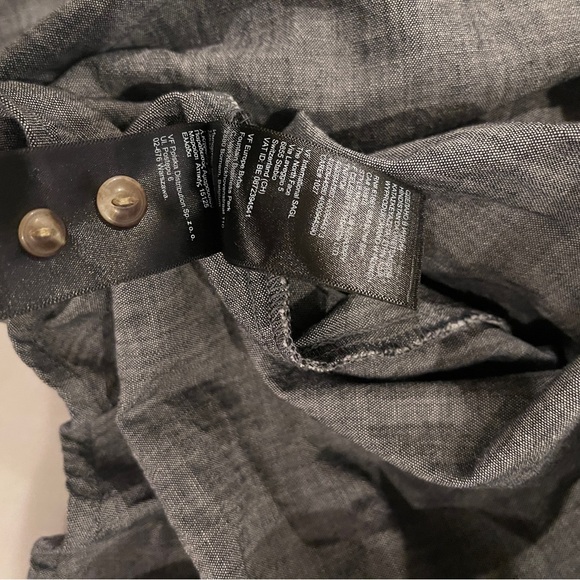 The North Face Black Chambray Dress, Relaxed Fit XSmall - Picture 9 of 12